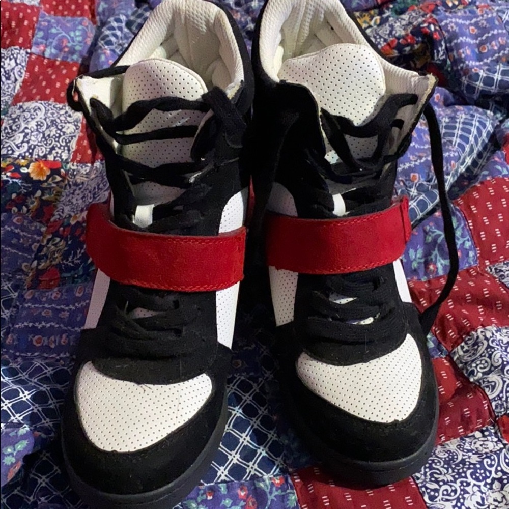 Wild Diva Lounge Heeled Sneakers